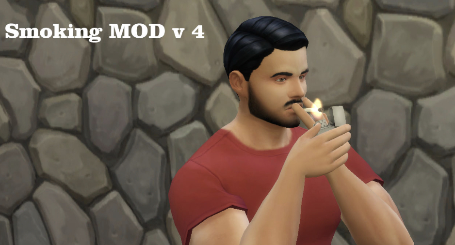smoke cigarette sims 4 mod