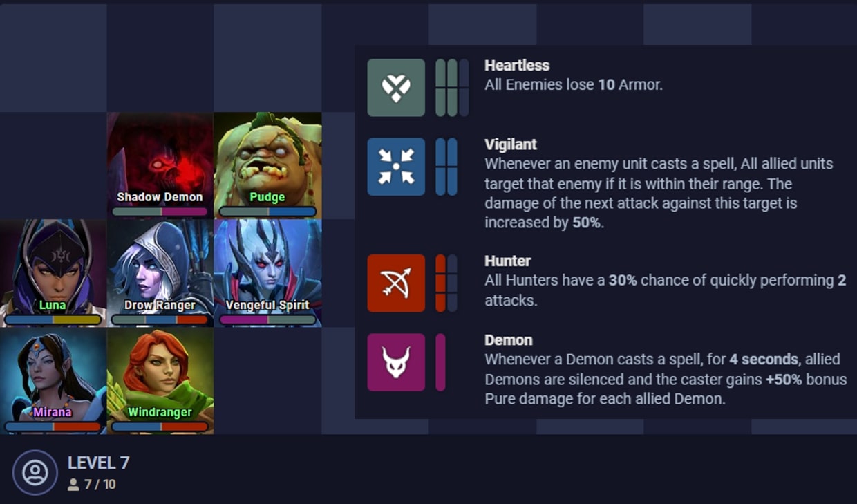 dota underlords alliances