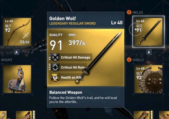One of the game's more solid weapons