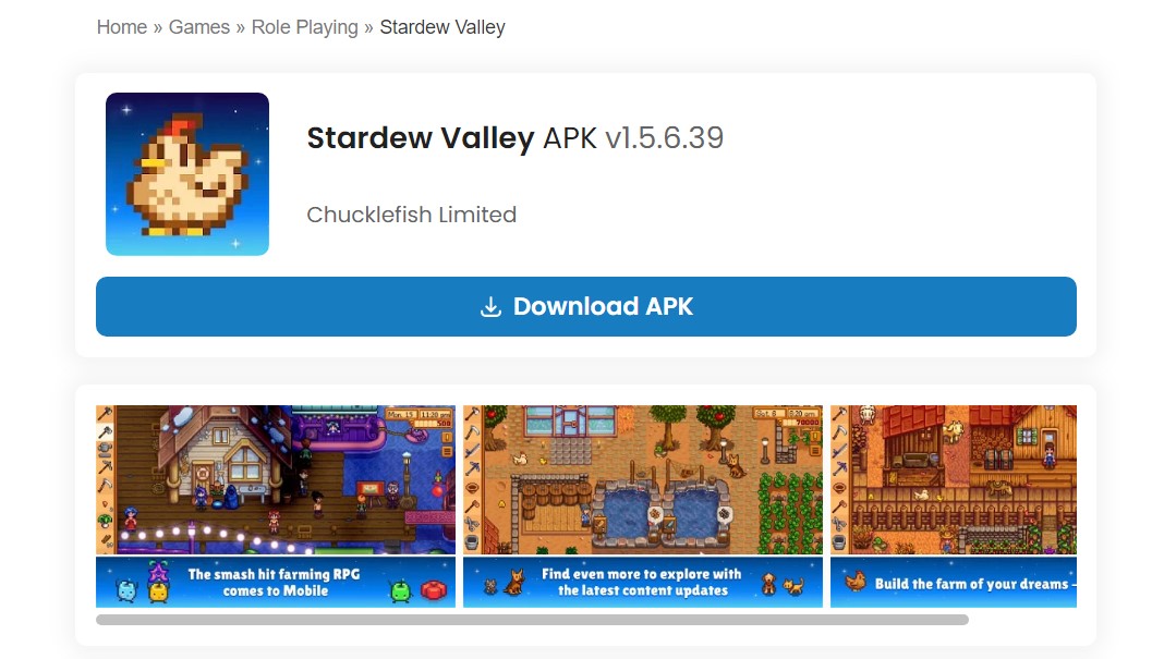 What is Stardew Valley APK