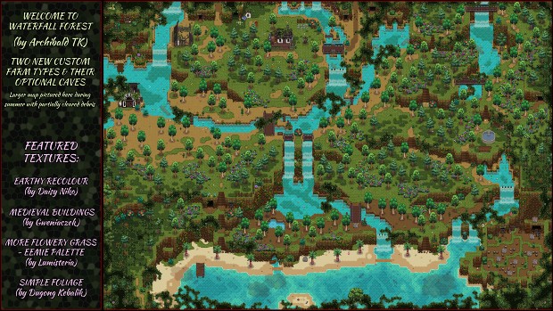 Waterfall Forest Farms Mod