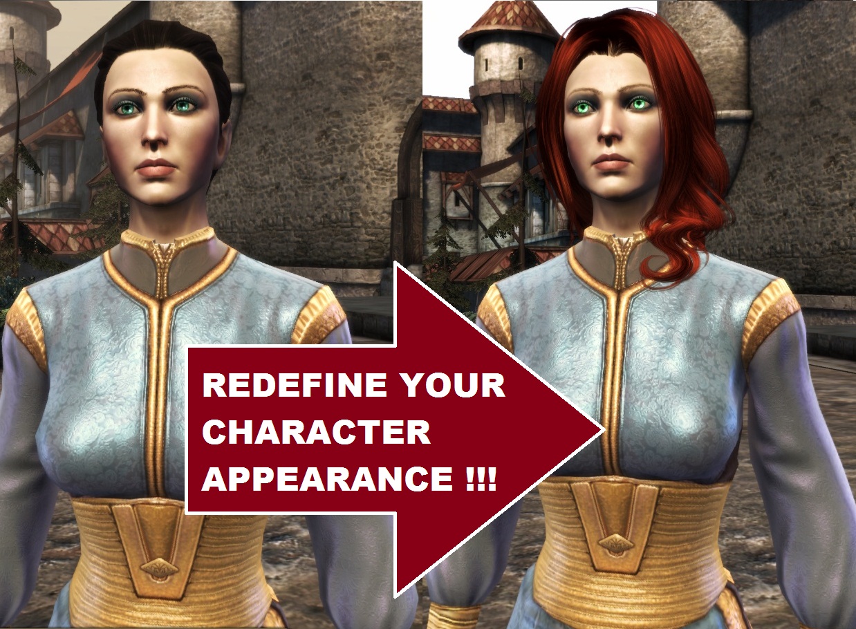 Dragon Age: Origins, mods, Change Your Hero Hair and Face Anywhere