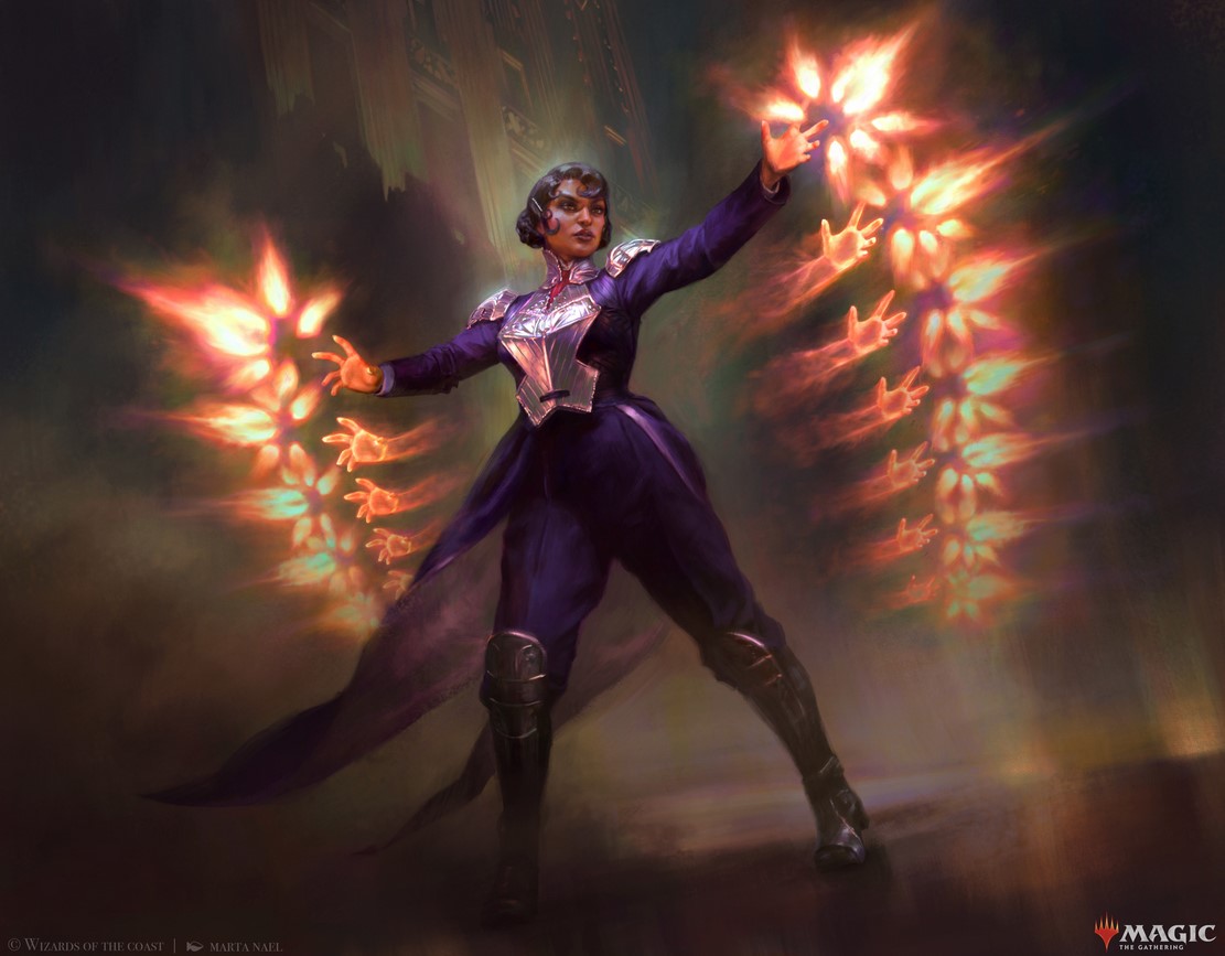 Wizards of the Coast: Arcane Bombardment by Marta Nael