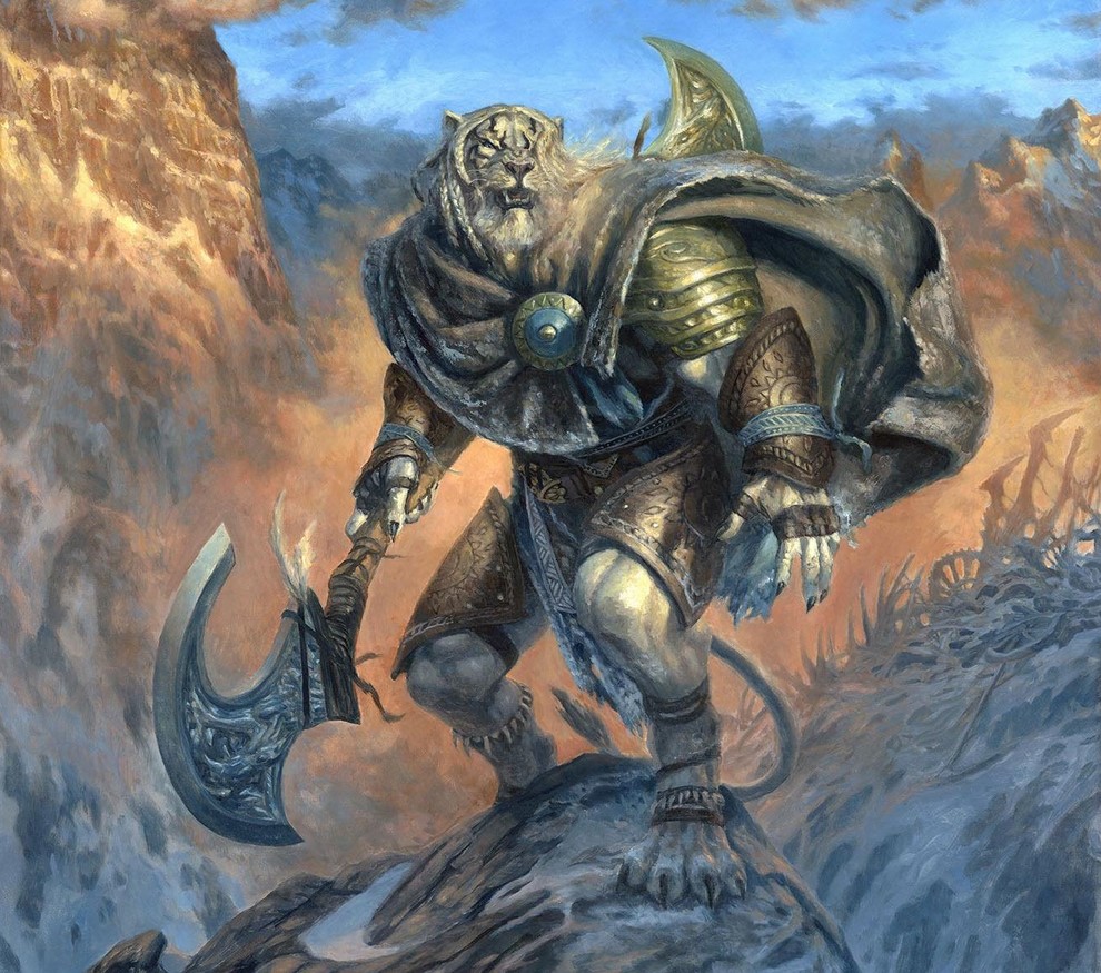 Wizards of the Coast: Ajani, Sleeper Agent by Matt Stewart