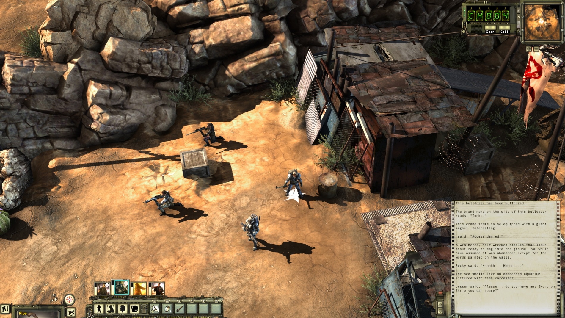 Wasteland 2, Prison, Party, Post-apocalyptic, Game, Turn-based, Tactics, RPG