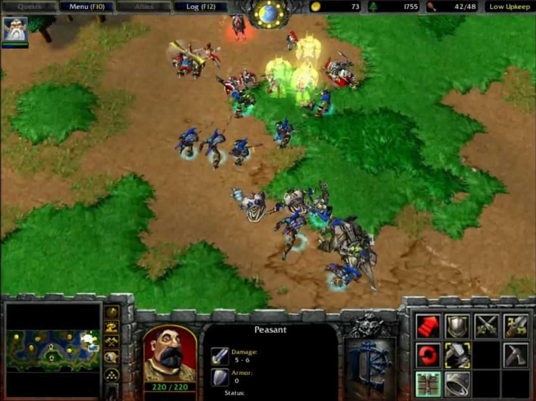 Warcraft, Warcraft 3, Wizard, Humans, Orcs, RTS, Game