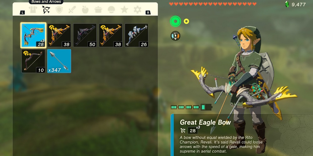 Great Eagle's Bow, TOTK, Best Bow