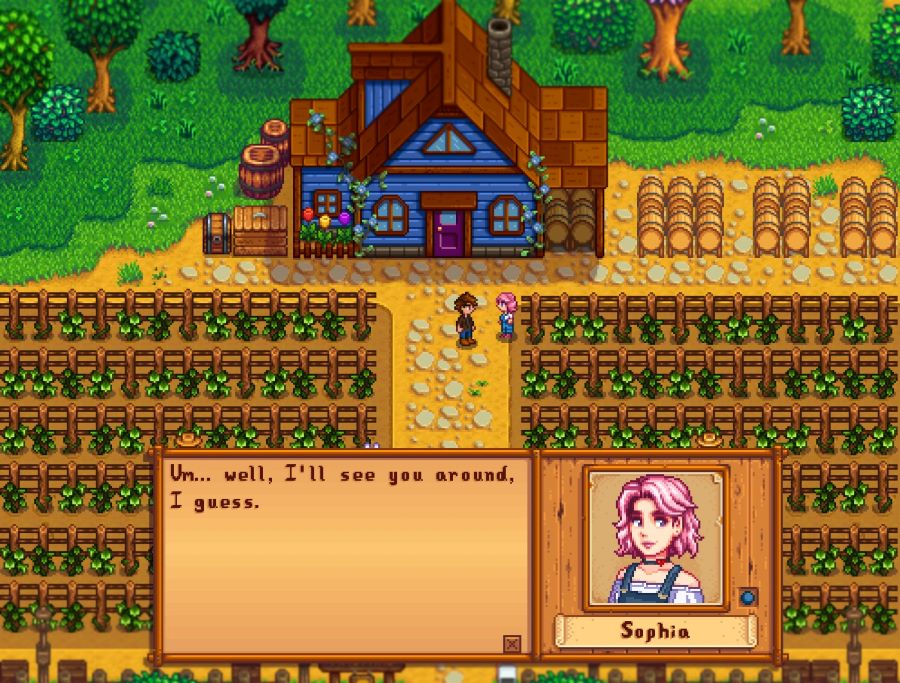 Meet Sophia in Stardew Valley Expanded