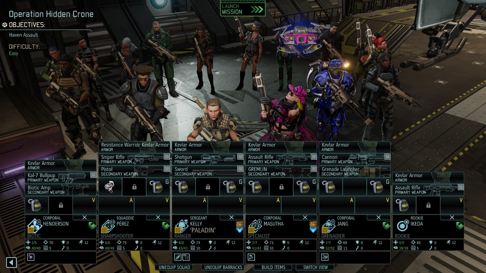 I wanted something new in my games, so I downloaded a bunch of mods (Mostly  RPGO) and made the X-men and the characters mostly work as them. : r/Xcom