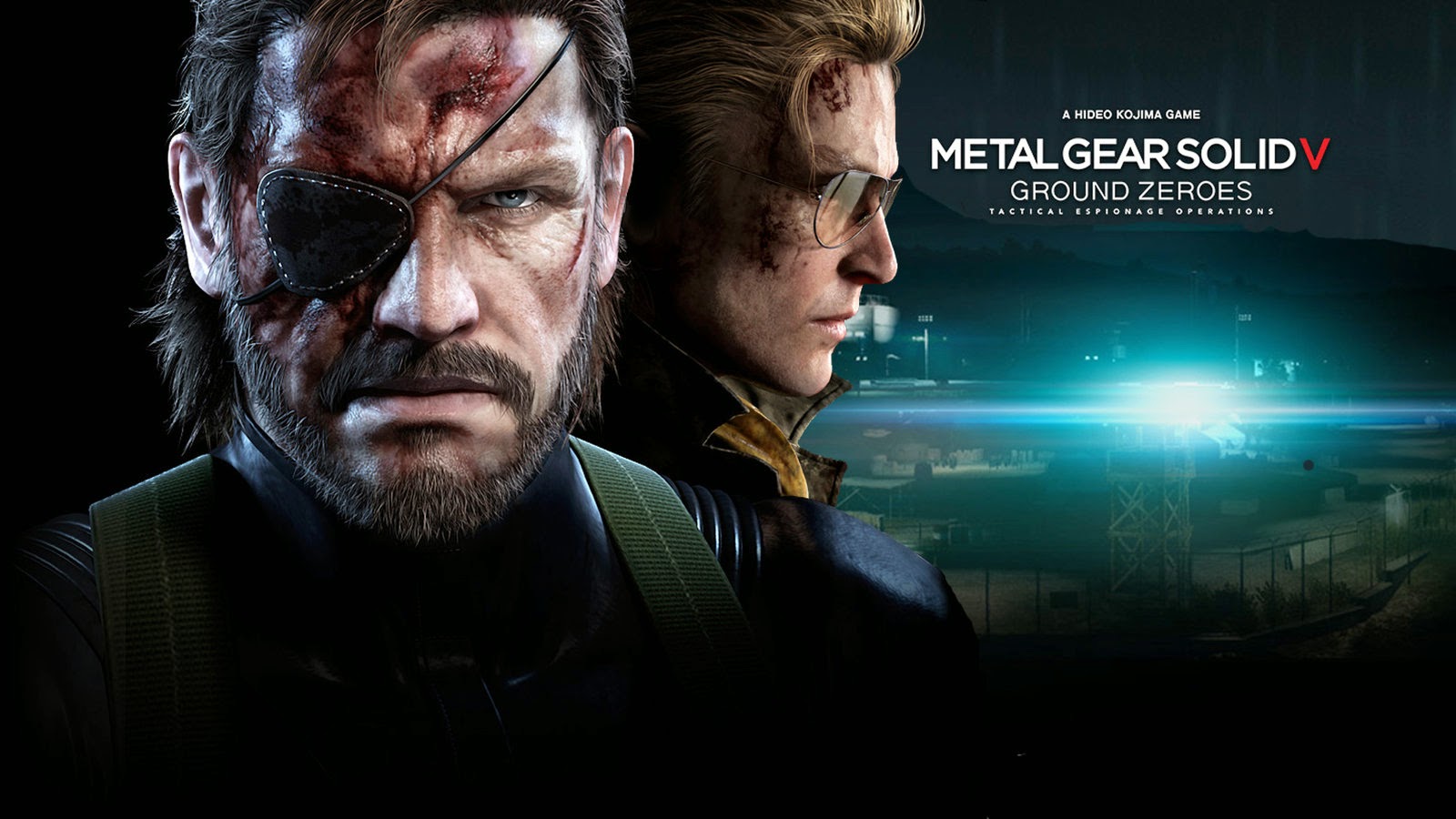 Metal Gear Solid V: Ground Zeroes Official Cover Art