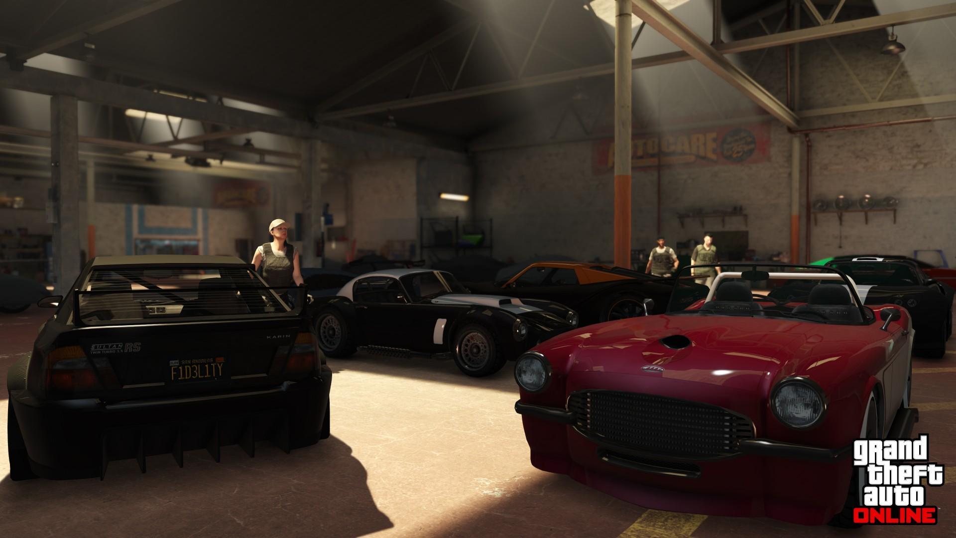 Склад транспортных средств — первый способ заработка в GTA Online.
