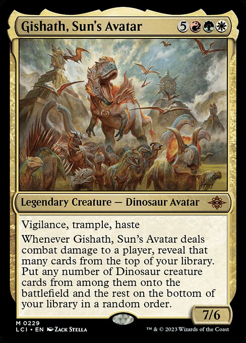 Gishath, Sun's Avatar Card Art