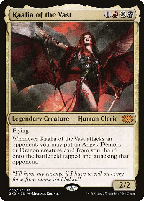 Kaalia, of the Vast Card Art