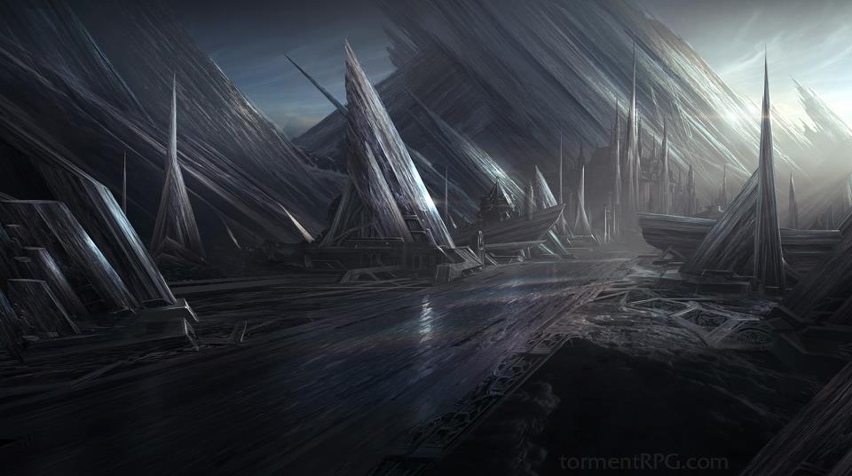 This concept art for the Ascension of Kex-Lianish looks like it’s straight out of Magic: the Gathering!