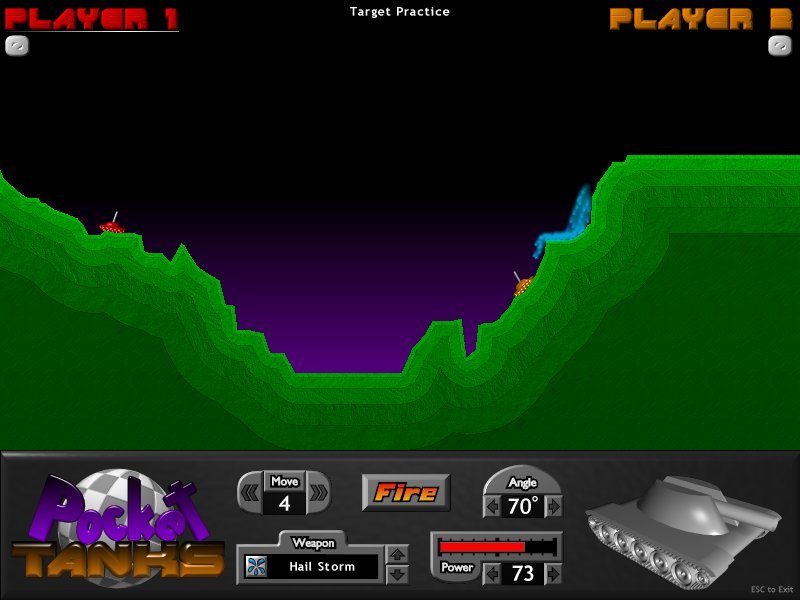 Don't tell me you didn't love the crap out of Pocket Tanks.