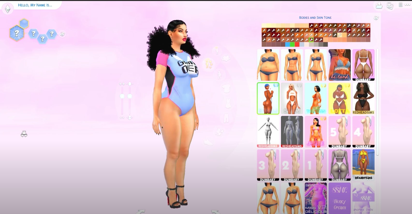 sims 4 skin female body mod