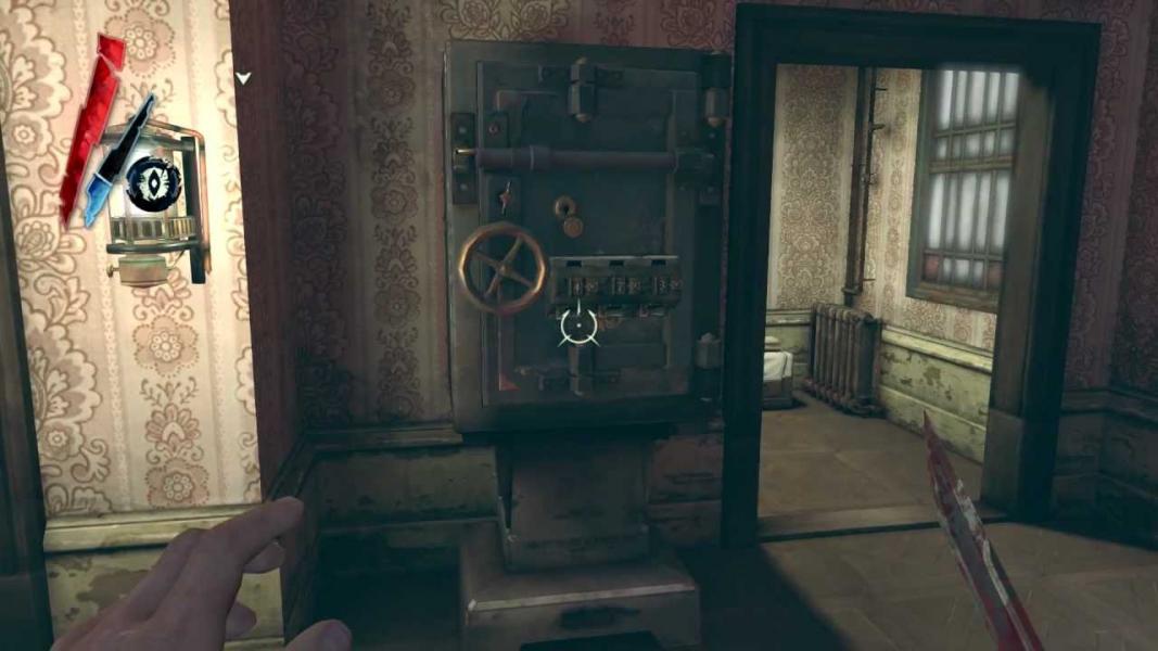 dishonored 2 safe combinations first office