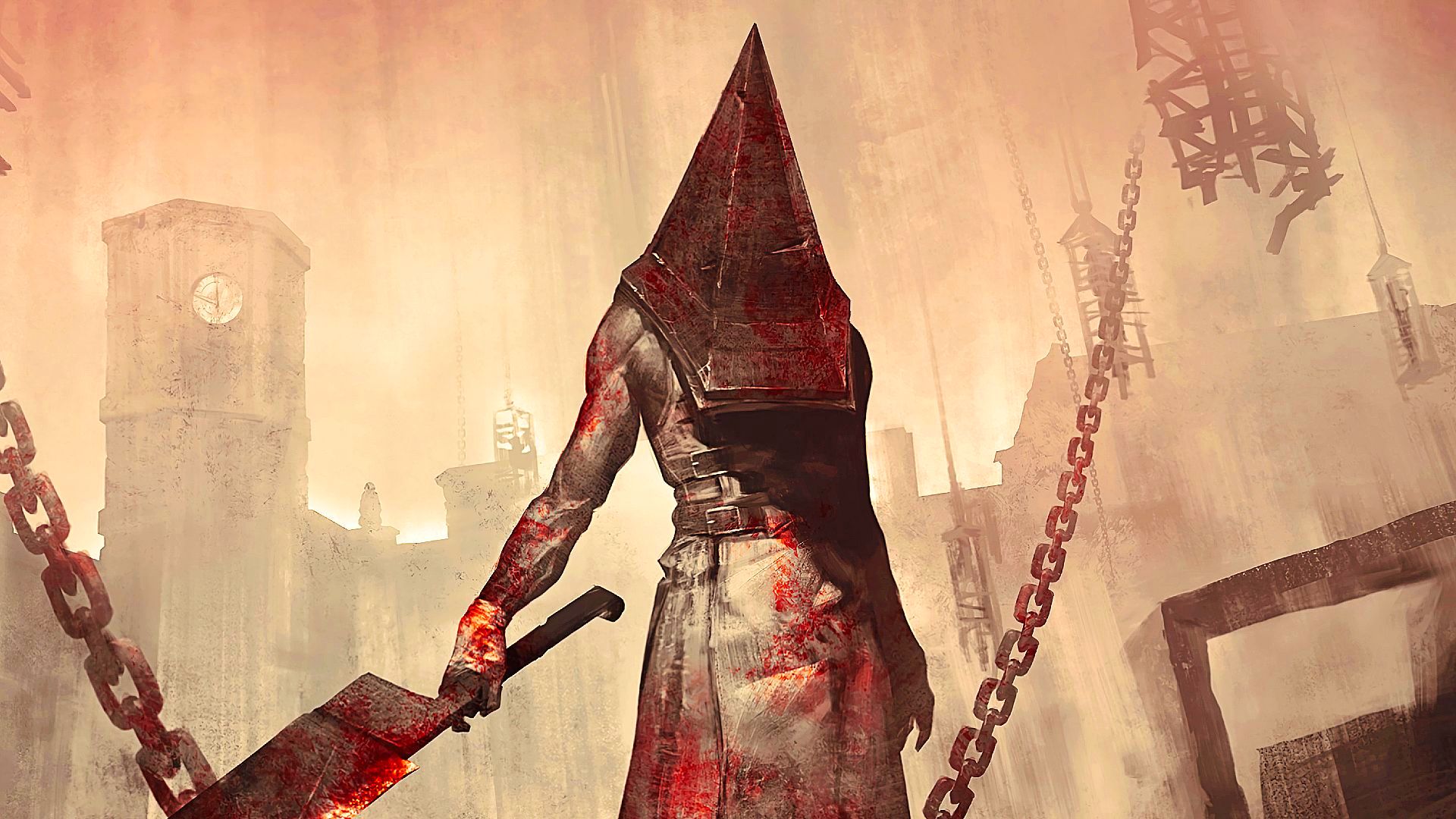 Pyramid head build Silent Hill Props by Twisted Endeavours