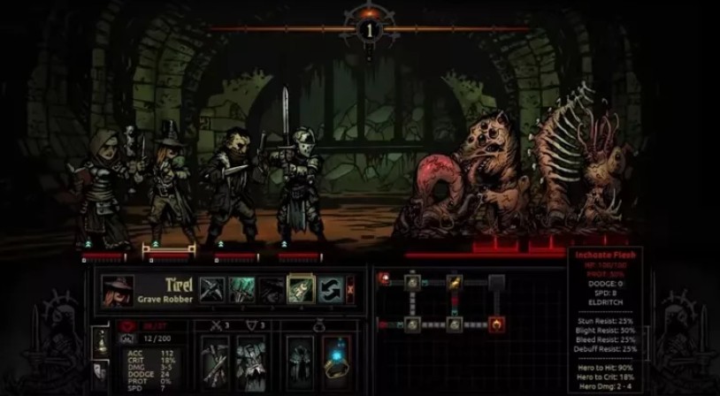 darkest dungeon best party for wolves at the door