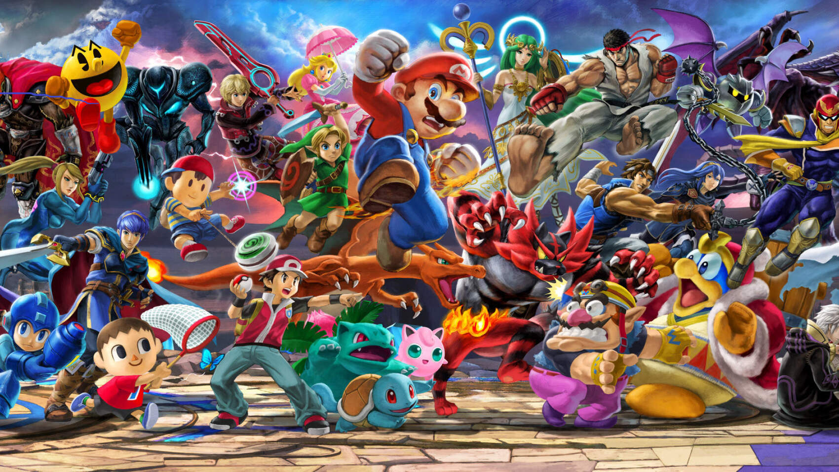 smash ultimate roster size