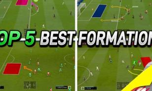 FIFA 20 best attacking formations.