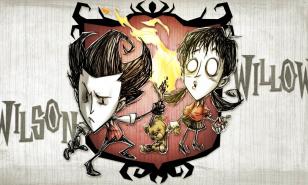 Don't Starve Together Wilson and Willow