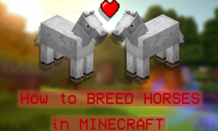 Thumbnail of two Horses from Minecraft. They are implied to be in love.