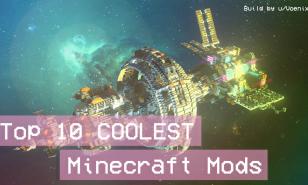 Thumbnail of a space station built in Minecraft (credit to u/Voenixx)