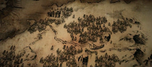 picture of the Dark Souls II map which looks like the LOTR map