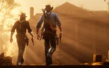Arthur & John on their way to clear Shady Belle from those damned Raiders.