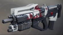 The pulse rifle able to fire at the speed of an auto rifle obtainable after completing a lengthy quest.