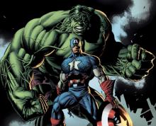 Hulk towers over Captain America, but The First Avenger often takes on foes much bigger than himself