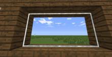A simple but effective Texture Pack, this removes the lines between connected panes of glass, allowing for a smoother appearance.