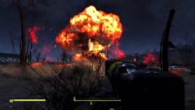 Explosions in Fallout 4 are as beautiful as they are destructive. 