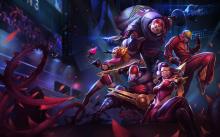 You can see Faker's Zed got a skin, as well as Zyra, Vayne, Jax, and Lee Sin