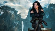 The beautiful sorceress Yennefer was once a hunchback who used magic to fix her back