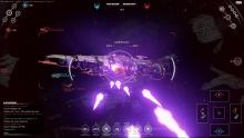 Open fire on all enemy warships in Fractured Space.