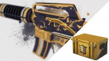 Look at just one of the many awesome weapon skins you can get in a CSGO case!