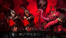 Terrible tentacle monsters are but one type of frightening creature you'll face in Darkest Dungeon.