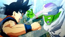 Goku battling Piccolo