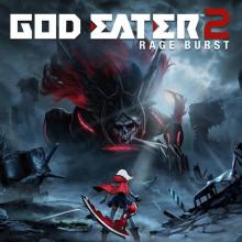 The cover image for God Eater 2 Rage Burst.