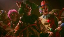 Killer clowns are in the movie to partake in massacring people.
