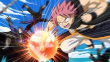 Ouch. I'd hate to bear the brunt of Natsu's fiery fists of fury.