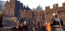 Experience a realistic castle siege with various weapons.
