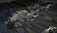 Need more range? Grab one of several sniper rifles in game.