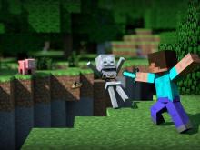 Check out this dope Minecraft screensaver! 