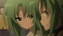 Higurashi has a knack for creating over dramatized expressions. 