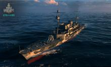 The Hermelin is the tier I German cruiser and the has the best speed at that tier