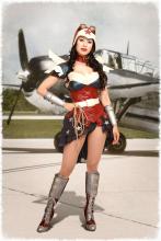 Wonder Woman in World War II.