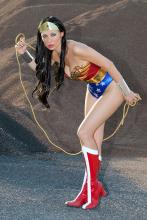 Diana, ready to use the Lasso of Truth to fight for the world!